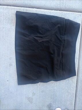 Black Women's Stretch Mini Skirt